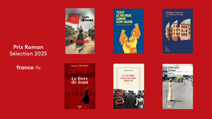 Les Prix Roman 2025 en lice